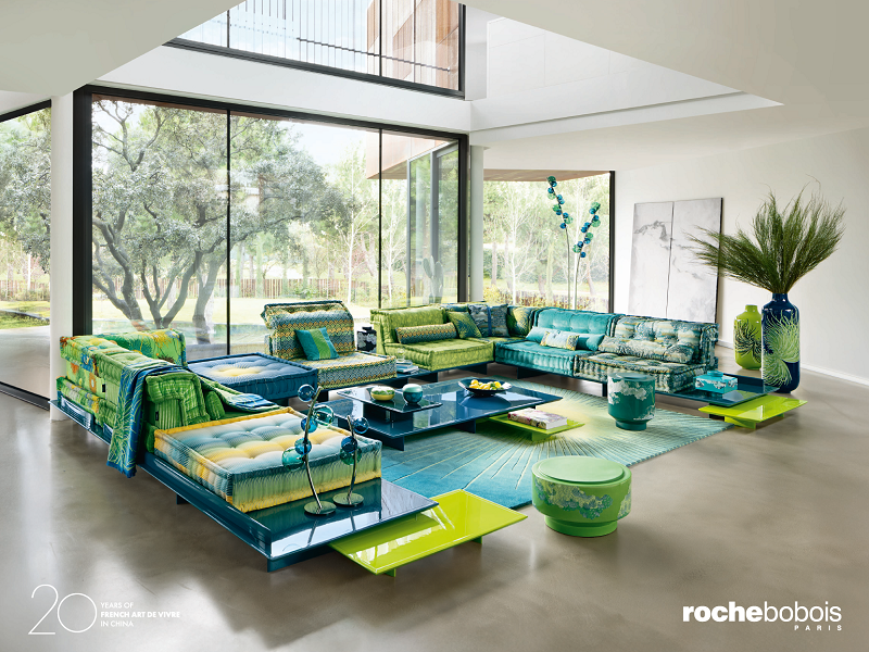 Bobois 罗奇堡演绎法式艺术生活新篇麻将胡了2025春夏系列来袭Roche(图2)