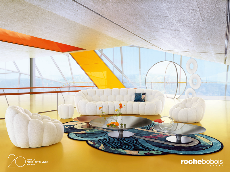 Bobois 罗奇堡演绎法式艺术生活新篇麻将胡了2025春夏系列来袭Roche(图6)