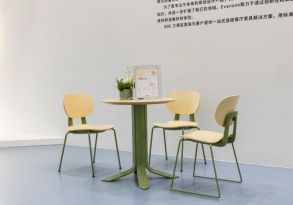 餐桌椅闪耀广州家博会创新设计摘双奖！PG麻将胡了2试玩三朗FINN系列(图4)